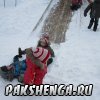 На прогулке. Февраль  2013 г.